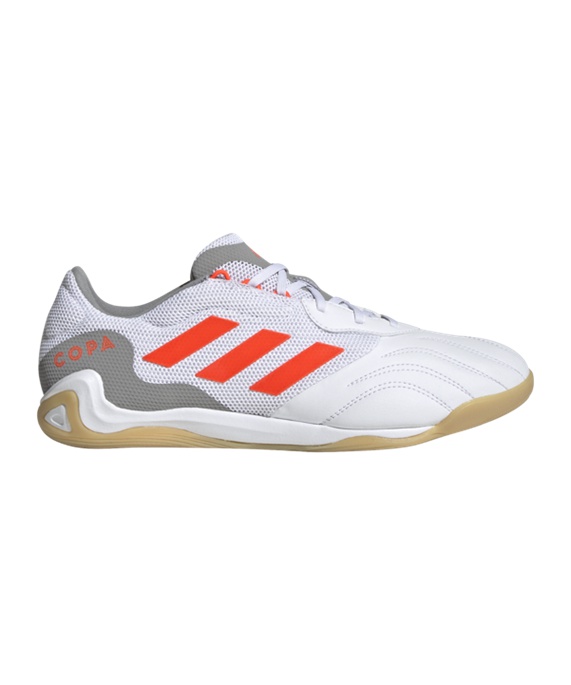 Adidas Copa SENSE.3 IN Sala Hvid Gnist Fodboldstøvler – Hvid Rød Grå