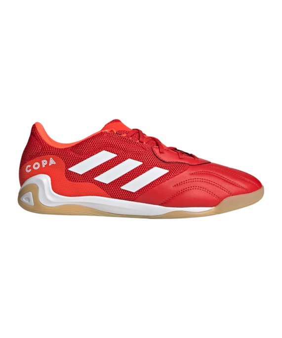 Adidas Copa SENSE.3 IN Sala Meteorite Fodboldstøvler – Rød Hvid