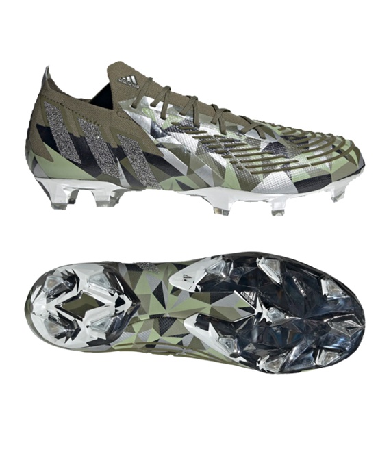 Adidas Predator EDGE CRYSTAL.1 L FG Fodboldstøvler – Grøn