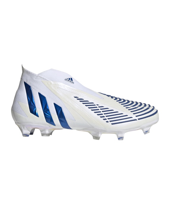 Adidas Predator EDGE+ FG Diamond Edge Fodboldstøvler – Hvid Blå