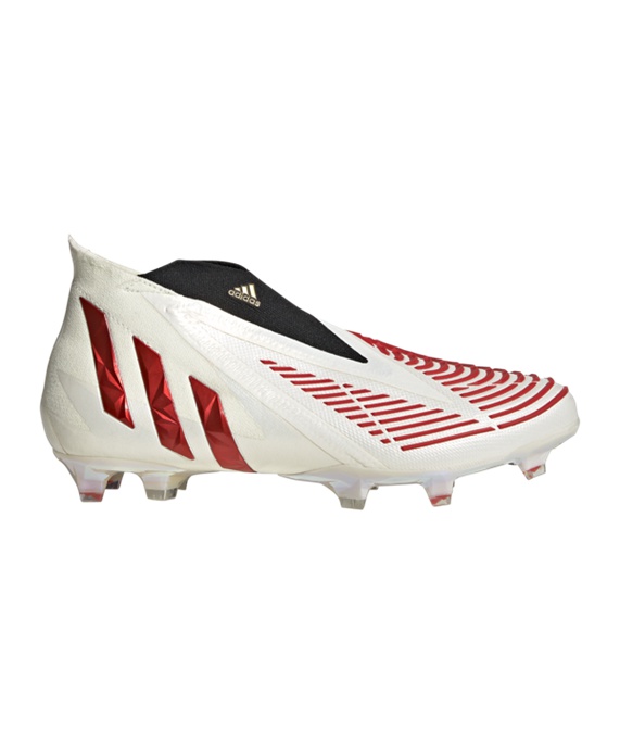 Adidas Predator EDGE+ FG Showdown Fodboldstøvler – Hvid Rød Guld