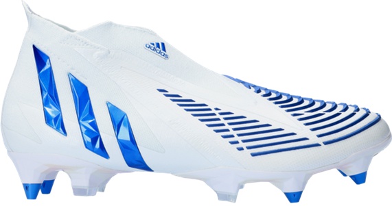 Adidas Predator EDGE+ SG Diamond Edge Fodboldstøvler – Hvid Blå