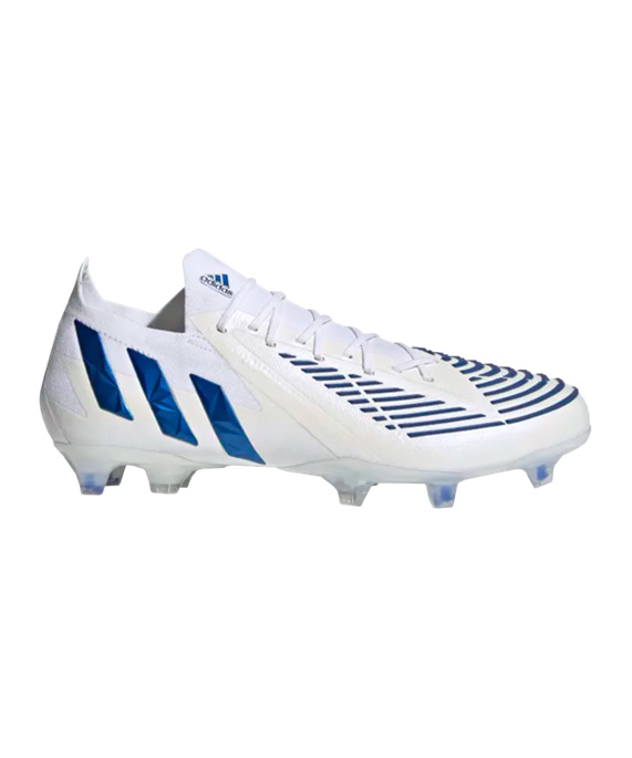 Adidas Predator EDGE.1 L FG Diamond Edge Fodboldstøvler – Hvid Blå