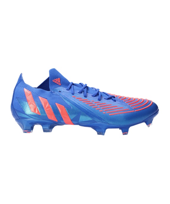 Adidas Predator EDGE.1 L FG Sapphire Edge Fodboldstøvler – Blå Rød