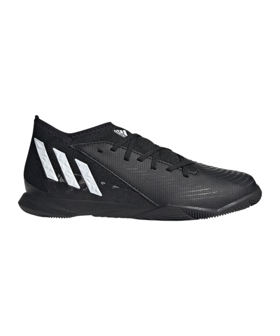 Adidas Predator EDGE.3 IN Halle Edge of Darkness J Børn Fodboldstøvler – Sort