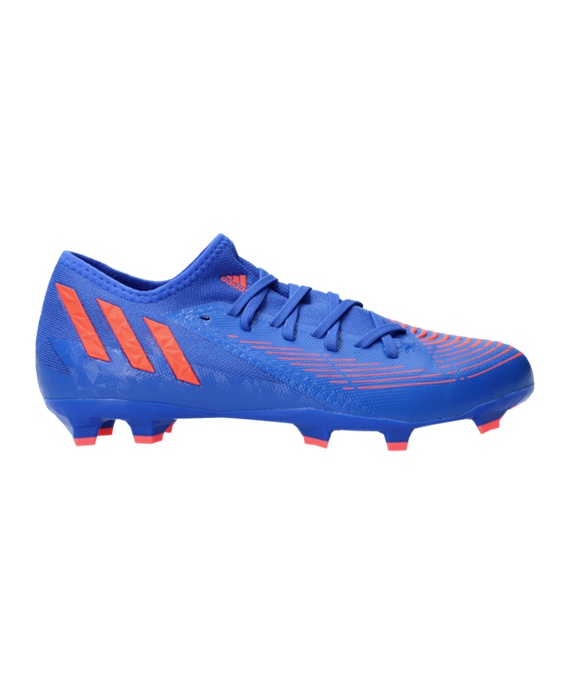 Adidas Predator EDGE.3 L FG Sapphire Edge Fodboldstøvler – Blå Rød