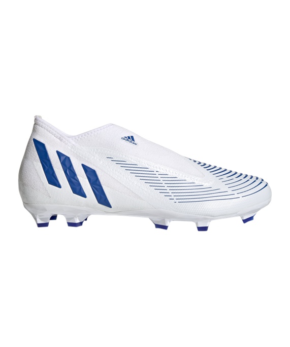 Adidas Predator EDGE.3 LL FG Diamond Edge Fodboldstøvler – Hvid Blå