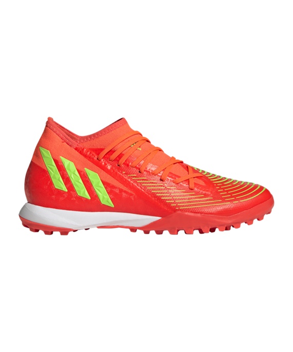 Adidas Predator EDGE.3 TF Game Data Fodboldstøvler – Rød Grøn