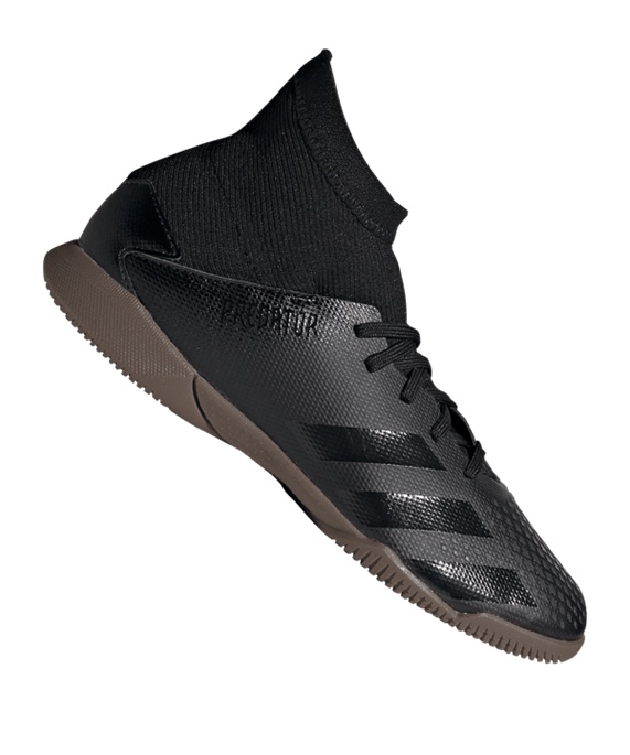 Adidas Predator Shadowbeast 20.3 IN Halle J Børn Fodboldstøvler – Sort Grå