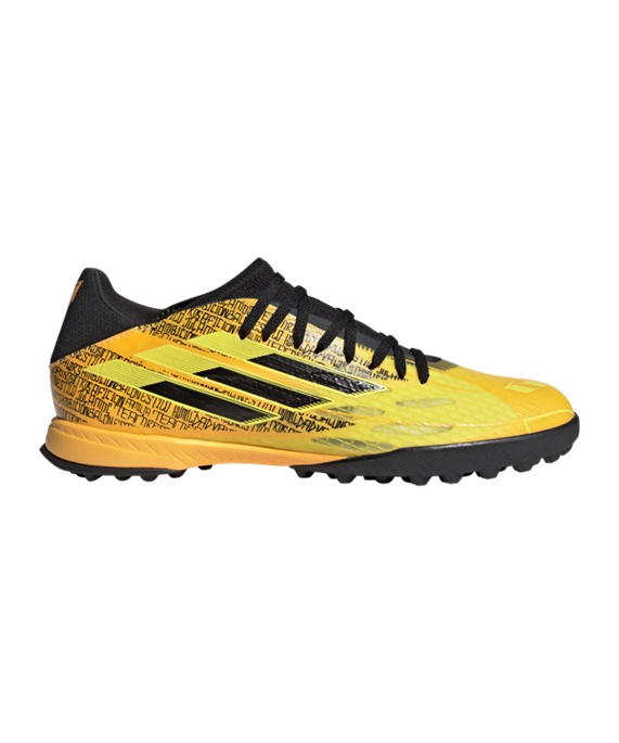 Adidas X SPEEDFLOW Messi.3 TF Mi Historia Fodboldstøvler – Guld