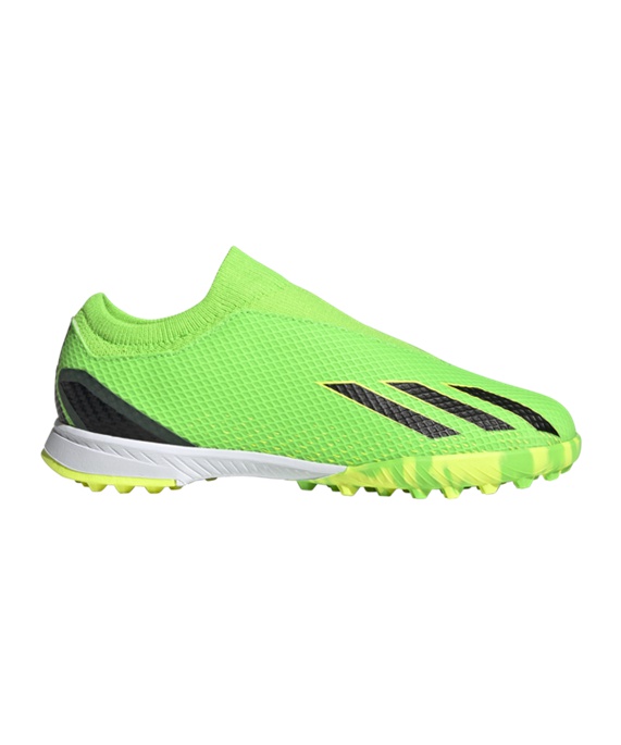 Adidas X Speedportal.3 LL TF Game Data Børn Fodboldstøvler – Grøn Sort