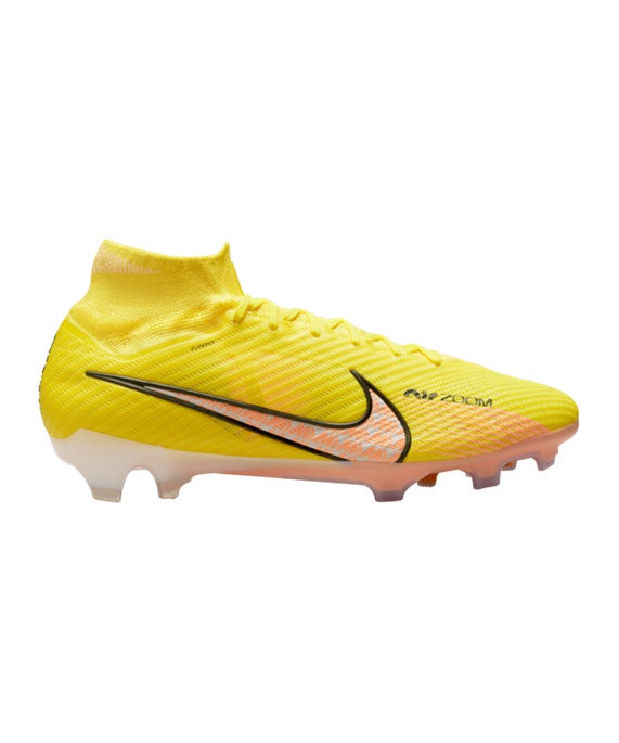 Nike Mercurial Air Zoom Superfly IX Elite FG Lucent Fodboldstøvler – Gul Lyserød F780