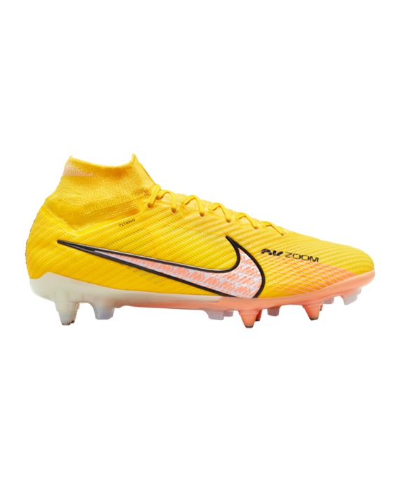 Nike Mercurial Air Zoom Superfly IX Elite SG-Pro AC Lucent Fodboldstøvler – Gul Lyserød F780