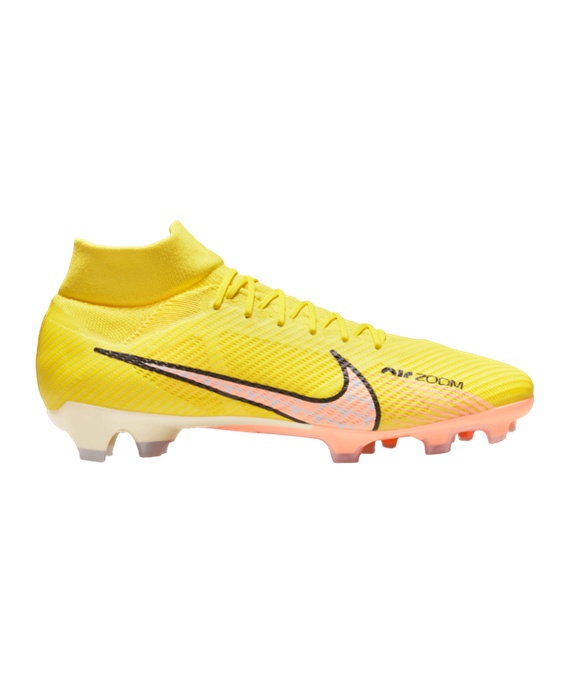 Nike Mercurial Air Zoom Superfly IX Pro FG Lucent Fodboldstøvler – Gul Lyserød F780