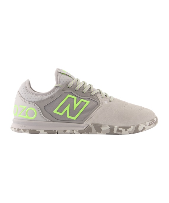 New Balance Audazo V5 Suede IN Halle Fodboldstøvler – Grå FG55