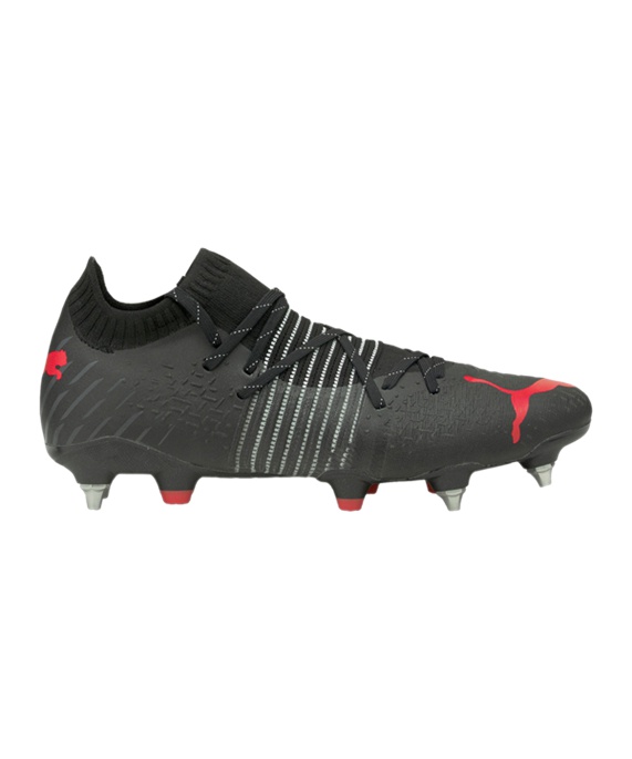 Puma FUTURE 1.2 Eclipse MxSG Fodboldstøvler – Sort Rød F02