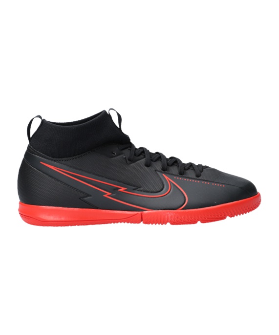 Nike Jr Mercurial Superfly VII Fodboldstøvler – Sort X Chile RødAcademy IC Børn Sort F060