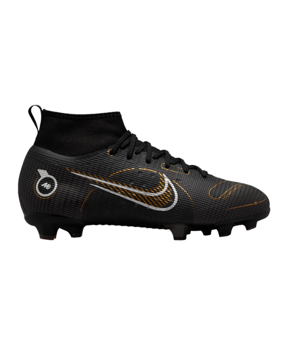 Nike Jr Mercurial Superfly VIII Shadow Pro FG Børn Fodboldstøvler – Sort F007