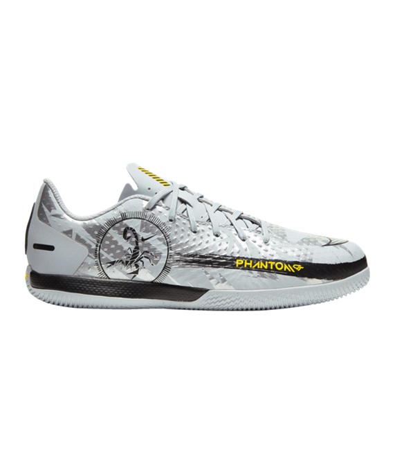 Nike Jr Phantom GT Scorpion Academy IC Børn Fodboldstøvler – Sølv F001