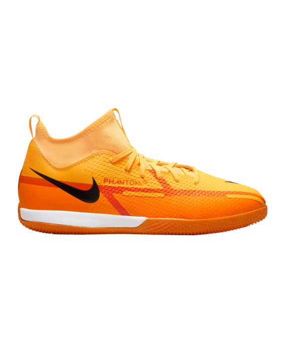 Nike Jr Phantom GT2 Blueprint Academy DF IC Halle Børn Fodboldstøvler – Orange F808