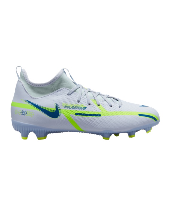 Nike Jr Phantom GT2 Progress Academy DF FGMG Børn Fodboldstøvler – Grå F054