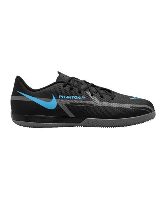 Nike Jr Phantom GT2 Renew Academy IC Halle Børn Fodboldstøvler – Sort Blå F004