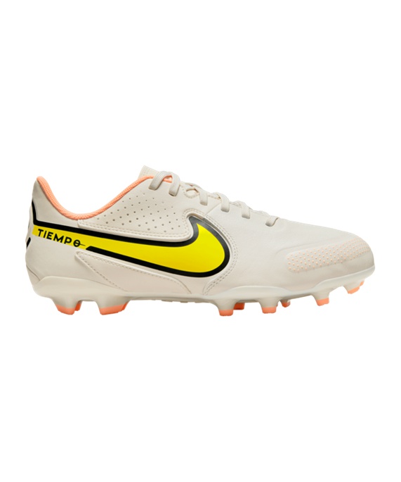 Nike Jr Tiempo Legend IX Academy FGMG Børn Lucent Fodboldstøvler – Grå Orange F002