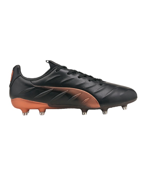 Puma KING Platinum 21 Instinct FGAG Fodboldstøvler – Sort Orange F04