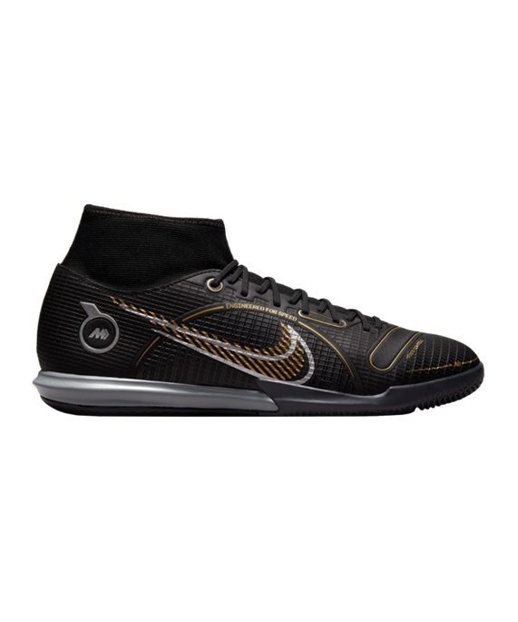 Nike Mercurial Superfly VIII Shadow Academy IC Fodboldstøvler – Sort F007