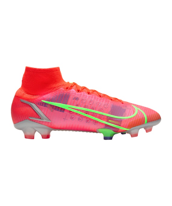 Nike Mercurial Superfly VIII Spectrum Elite FG Fodboldstøvler – Rød F600