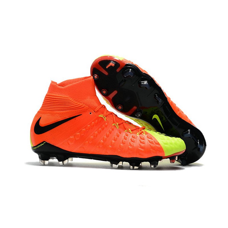 Nike Phantom Hypervenom 3 Elite DF FG Fodboldstøvler – Orange Gul