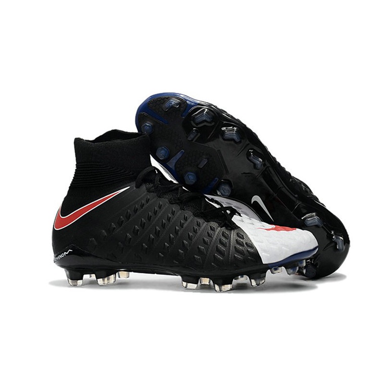 Nike Phantom Hypervenom 3 Elite DF FG Fodboldstøvler – Sort Hvid Rød