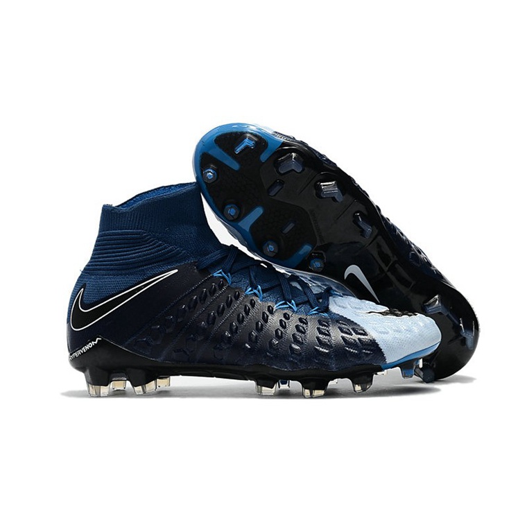 Nike Phantom Hypervenom 3 Elite DF FG Fodboldstøvler – Sort Hvid