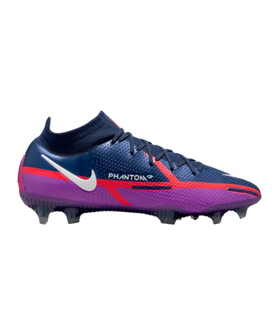 Nike Phantom GT2 UV Elite DF FG Fodboldstøvler – Blå Lilla Rød F415