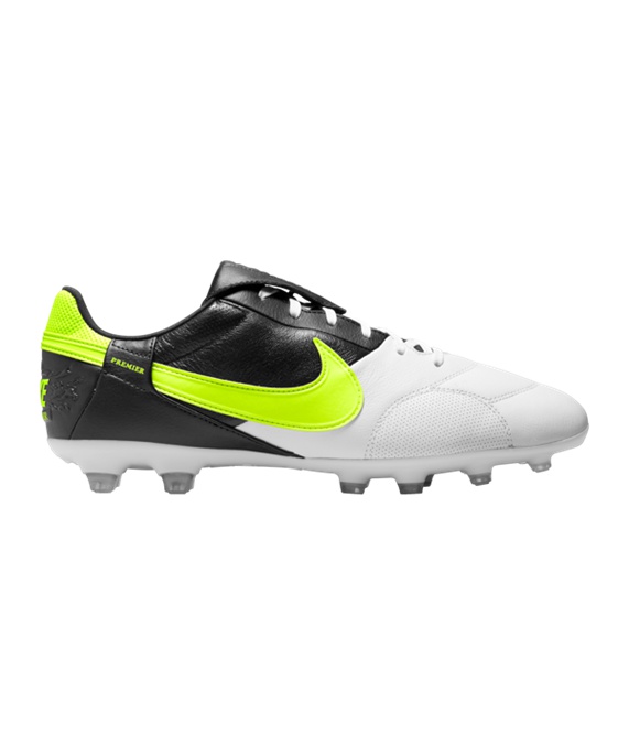 Nike Premier III FG Fodboldstøvler – Sort Gul Hvid F071