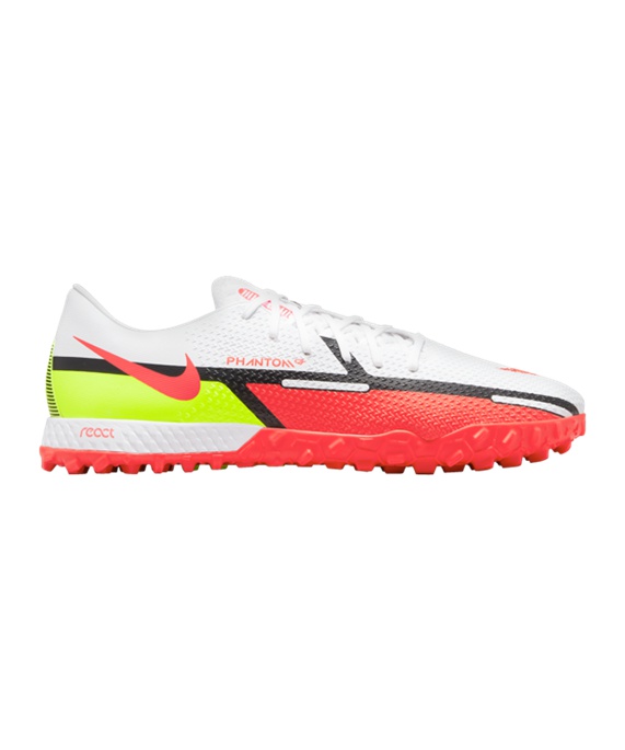 Nike React Phantom GT2 Motivation Pro TF Fodboldstøvler – Hvid Rød F167