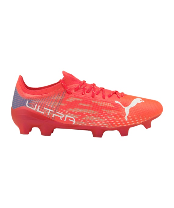 Puma ULTRA 1.3 Faster Football FG&AG Fodboldstøvler – Rød Hvid F02