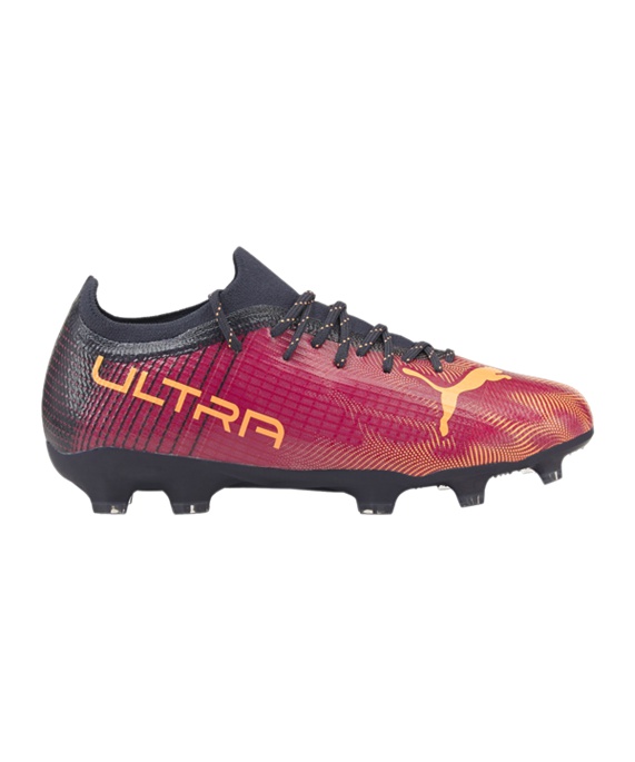 Puma ULTRA 2.4 Flare FGAG Børn Fodboldstøvler – Lilla Orange Blå F03