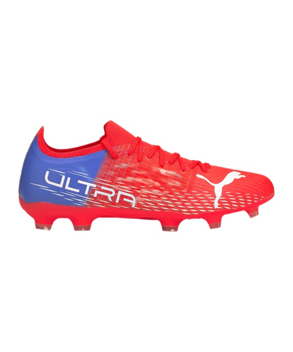 Puma ULTRA 3.3 Faster Football FG&AG Fodboldstøvler – Rød Hvid F01