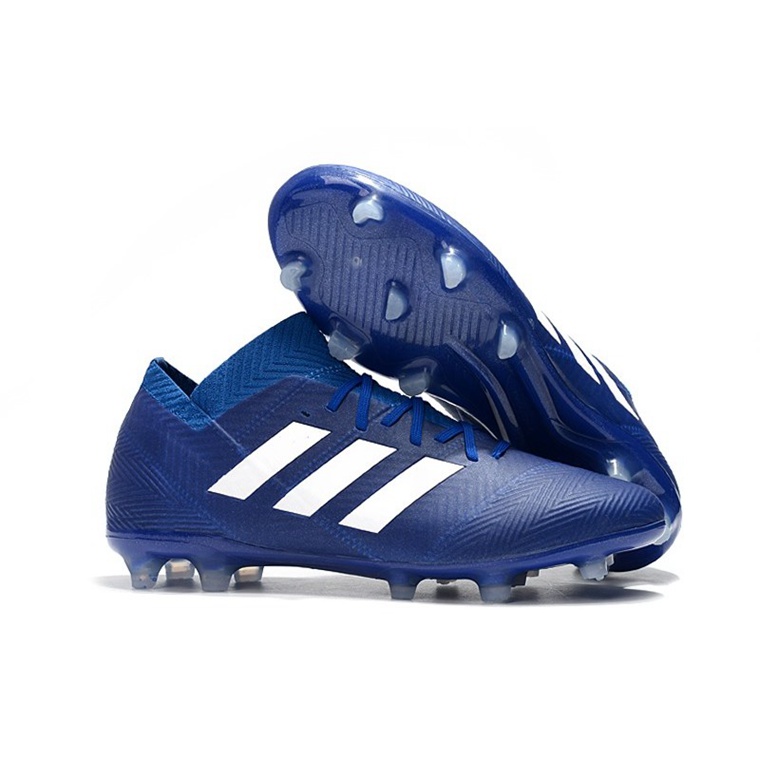 Adidas Nemeziz 18.1 FG Fodboldstøvler – Blå Hvid