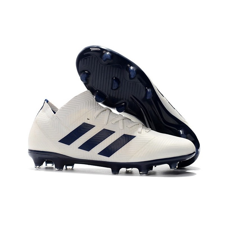 Adidas Nemeziz 18.1 FG Fodboldstøvler – Hvid Sort