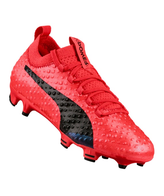 Puma Evopower Vigor 3D 1 FG Børn Fodboldstøvler – Rød F01