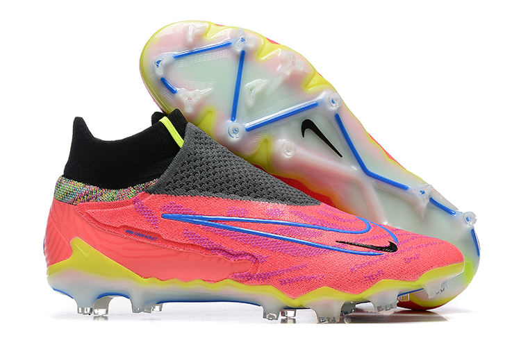 Nike Phantom GX Elite FG Fodboldstøvler Rose Sort Gul